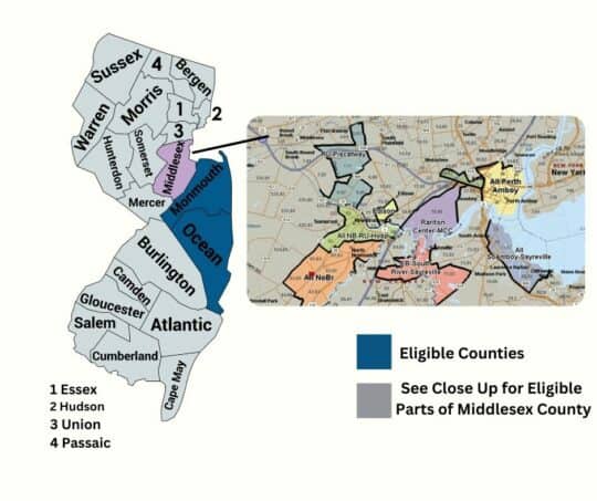 UTF Eligibility Areas