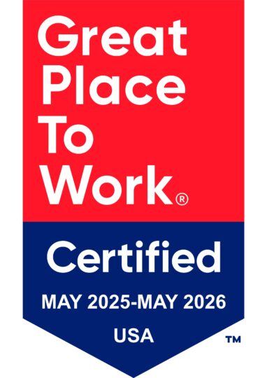 Great Place to Work 2025-2026 Badge