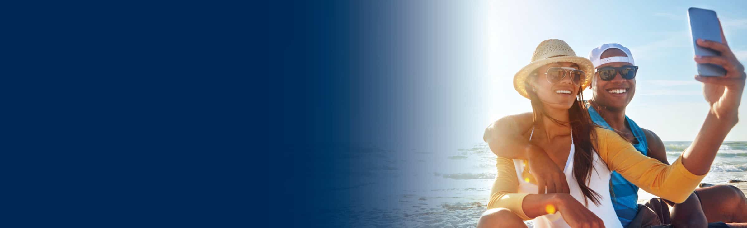 Couple at the beach